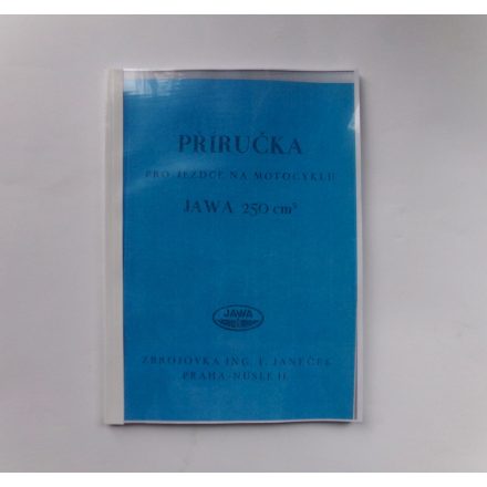 Kézikönyv, Jawa 250 Special - Cseh nyelven,, A4 formátum, 53 oldal